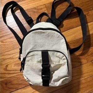 Mini Backpack Purse Small Convertible Shoulder Bag Travel Casual Beige